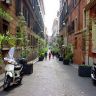 Via Borgognona near the Spanish Steps