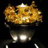 Vergina Archeological Museum - Silver Urn with Golden Wreath of Alexandre IV 001