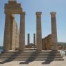 Rhodos - Ancient Lindos - Temple of Athena 003