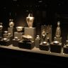 Vergina Archeological Museum - The silver eating and drinking vessels 001