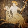 Pella Archeological Museum - Dionysus Riding a Leopard 001