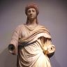 Olympia Archeological Museum - Statue probably of Poppaea Sabina, Wife of Emperor Nero 001