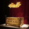 Vergina Archeological Museum - The gold crown and burial box of Phillip II 001