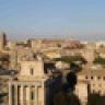 ROME - impressive panaroma from St. Peter over Forum Romanum to the Colloseum